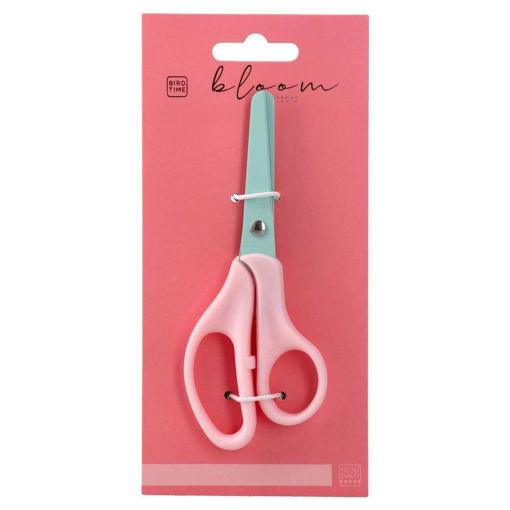 Picture of SCISSORS 13CM BLOOM PASTEL PINK/MINT